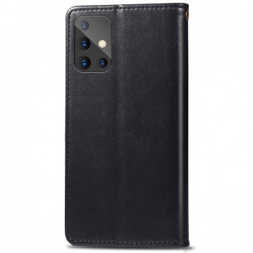 Кожаный чехол книжка GETMAN Gallant (PU) для Samsung Galaxy A51, Черный - Samsung Galaxy A51 - изображение 3