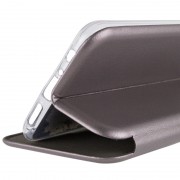 Кожаный чехол (книжка) Classy для Samsung Galaxy A51, Серый