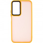 Чохол TPU+PC Lyon Frosted для Samsung Galaxy M54 5G, Orange