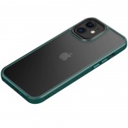 TPU+PC чехол для Apple iPhone 11 (6.1"") - Metal Buttons Зеленый