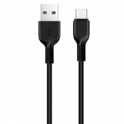 USB кабель для телефону Hoco X20 Flash Type-C Cable (2m) Чорний