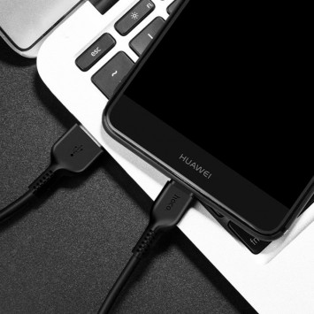 USB кабель для телефона Hoco X20 Flash Type-C Cable (3m) Черный - Type-C кабели - изображение 3