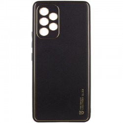 Кожаный чехол Xshield для Samsung Galaxy A23 4G, Черный / Black