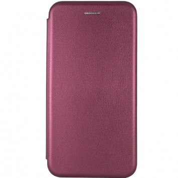 Кожаный чехол (книжка) Classy для Samsung Galaxy A23 4G, Бордовый