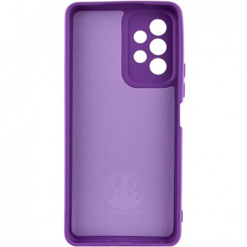 Чохол Silicone Cover Lakshmi Full Camera (A) для Samsung Galaxy A23 4G, Фіолетовий / Purple - Samsung Galaxy A23 4G - зображення 1 
