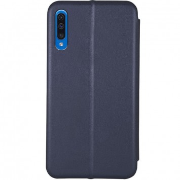 Кожаный чехол (книжка) Classy для Samsung Galaxy A50 (A505F) / A50s / A30s, Темно-синий - Чехлы для Samsung Galaxy A50 (A505F) / A50s / A30s - изображение 1