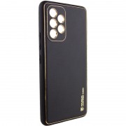 Кожаный чехол Xshield для Samsung Galaxy A23 4G, Черный / Black