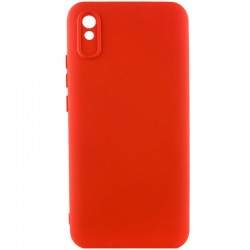 Чохол Silicone Cover Lakshmi Full Camera (A) для Xiaomi Redmi 9A, Червоний / Red