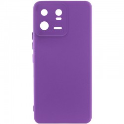 Чехол Silicone Cover Lakshmi Full Camera (A) для Xiaomi 13 Pro, Фиолетовый / Purple