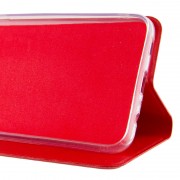 Кожаный чехол книжка GETMAN Elegant (PU) для Xiaomi Redmi 9A, Красный