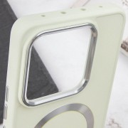 TPU чехол Bonbon Metal Style with MagSafe для Xiaomi 13 Pro, Белый / White