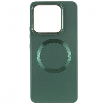 TPU чехол Bonbon Metal Style with MagSafe для Xiaomi 13 Pro, Зеленый / Army Green - Xiaomi - изображение 1