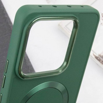 TPU чохол Bonbon Metal Style with MagSafe для Xiaomi 13 Pro, Зелений / Army Green - Xiaomi - зображення 4 