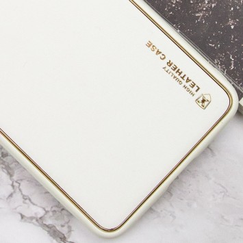 Кожаный чехол Xshield для Xiaomi Redmi 9A, Белый / White - Xiaomi Redmi 9A - изображение 1