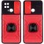 Ударопрочный чехол Camshield Flash Ring для Xiaomi Redmi 10C, Красный