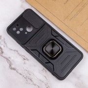 Удароміцний чохол Camshield Flash Ring для Xiaomi Redmi 10C, Чорний