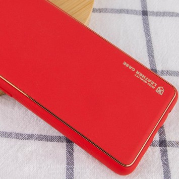 Шкіряний чохол Xshield для Xiaomi Redmi 10C, Червоний / Red - Чохли для Xiaomi Redmi 10C - зображення 2 