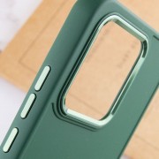 TPU чохол Bonbon Metal Style для Xiaomi Redmi 10C, Зелений / Pine green