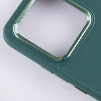 TPU чехол Bonbon Metal Style для Xiaomi Redmi 10C, Зеленый / Pine green - Чехлы для Xiaomi Redmi 10C - изображение 4