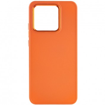 TPU чехол Bonbon Metal Style для Xiaomi Redmi 10C, Оранжевый / Papaya - Чехлы для Xiaomi Redmi 10C - изображение 1