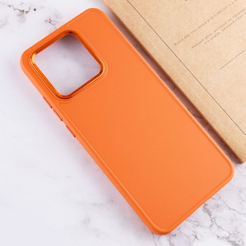 TPU чехол Bonbon Metal Style для Xiaomi Redmi 10C, Оранжевый / Papaya - Чехлы для Xiaomi Redmi 10C - изображение 2