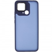 Чехол TPU+PC Lyon Frosted для Xiaomi Redmi 10C, Navy Blue