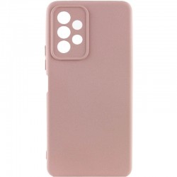 Чехол Silicone Cover Lakshmi Full Camera (A) для Samsung Galaxy A13 4G, Розовый / Pink Sand