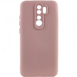 Чехол Silicone Cover Lakshmi Full Camera (A) для Xiaomi Redmi Note 8 Pro, Розовый / Pink Sand