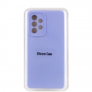 Чохол Silicone Cover Lakshmi Full Camera (A) для Samsung Galaxy A13 4G, Бузковий / Dasheen