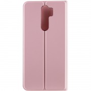 Кожаный чехол книжка GETMAN Elegant (PU) для Xiaomi Redmi Note 8 Pro, Розовый
