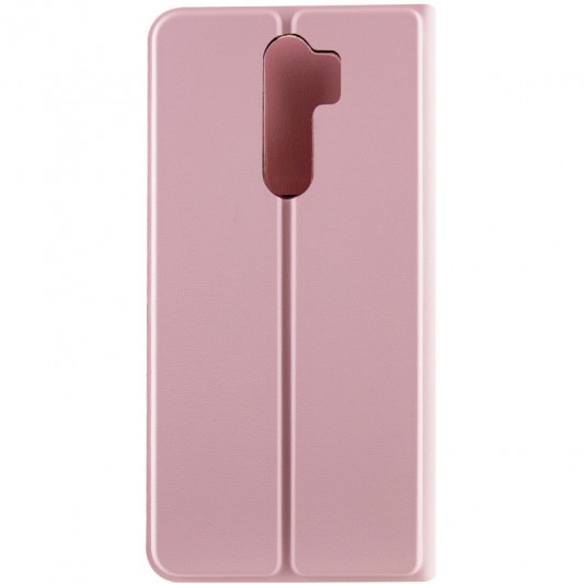 Шкіряний чохол книжка GETMAN Elegant (PU) для Xiaomi Redmi Note 8 Pro, Рожевий - зображення 3 