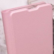 Кожаный чехол книжка GETMAN Elegant (PU) для Xiaomi Redmi Note 8 Pro, Розовый