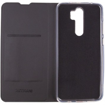Кожаный чехол книжка GETMAN Elegant (PU) для Xiaomi Redmi Note 8 Pro, Черный - Xiaomi Redmi Note 8 Pro - изображение 4