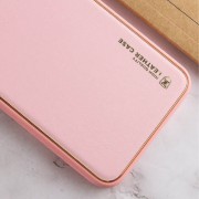 Кожаный чехол Xshield для Xiaomi Redmi Note 8 Pro, Розовый / Pink