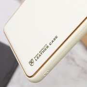 Шкіряний чохол Xshield для Xiaomi Redmi 10, Білий / White
