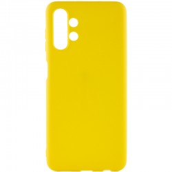 Силиконовый чехол для Samsung Galaxy A13 4G - Candy Желтый