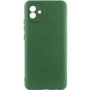 Чехол Silicone Cover Lakshmi Full Camera (A) для Samsung Galaxy A04, Зеленый / Dark green