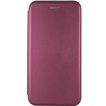 Кожаный чехол (книга) Classy для Samsung Galaxy A04, Бордовый