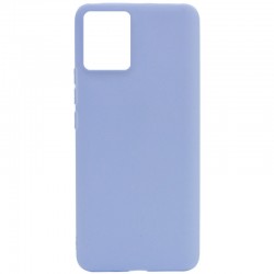 Силиконовый чехол Candy для Samsung Galaxy A04, Голубой / Lilac Blue