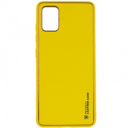 Шкіряний чохол Xshield для Samsung Galaxy A04s, Жовтий / Yellow
