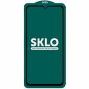 Защитное стекло SKLO 5D (full glue) (тех.пак) для Samsung Galaxy A04/A04s/A04e, Черный