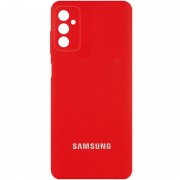 Чехол Silicone Cover Full Camera (AA) для Samsung Galaxy A04s, Красный / Red