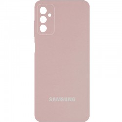 Чехол Silicone Cover Full Camera (AA) для Samsung Galaxy A04s, Розовый / Pink Sand