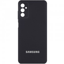 Чохол Silicone Cover Full Camera (AA) для Samsung Galaxy A04s, Чорний / Black