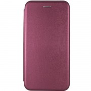 Кожаный чехол (книжка) Classy для Samsung Galaxy A04e, Бордовый