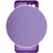 Чехол Silicone Cover Lakshmi Full Camera (A) для Samsung Galaxy A04, Фиолетовый/Purple