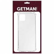 TPU чехол GETMAN Ease logo усиленные углы для Samsung Galaxy A04e, Бесцветный (прозрачный)
