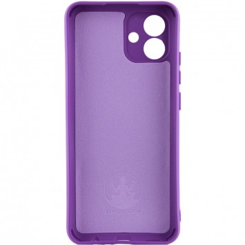 Чохол Silicone Cover Lakshmi Full Camera (A) для Samsung Galaxy A04e, Фіолетовий / Purple - Samsung Galaxy A04e - зображення 1 