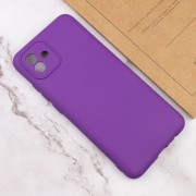 Чехол Silicone Cover Lakshmi Full Camera (A) для Samsung Galaxy A04e, Фиолетовый/Purple