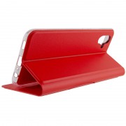 Кожаный чехол книжка GETMAN Elegant (PU) для Samsung Galaxy A04e, Красный